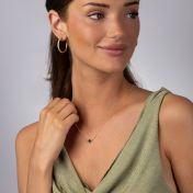 Maria Necklace with Nano Bible [18K Gold Vermeil]