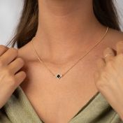 Maria Necklace with Nano Bible [18K Gold Vermeil]