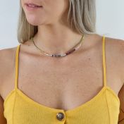 Gemstone Synergy Necklace - Sterling Silver