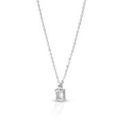 Nature Love Necklace - White Crystal