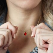 Red at play Necklace