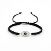 Oneiroi Evil Eye Adjustable Black Bracelet