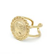 French Vintage Coin Ring