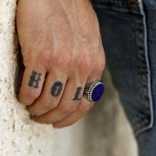 Royal Lapis Lazuli Men Ring - Sterling Silver