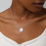 Hidden Treasure Coin Necklace [Sterling Silver]