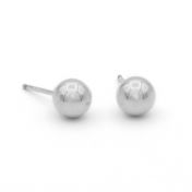 Ball Stud Earrings [sterling silver]
