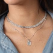 Classic Tag Necklace [Sterling Silver]