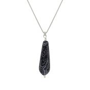 Lifelines Agate Necklace [Sterling Silver]