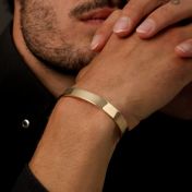 Classic Cuff Bracelet [Gold Plated]