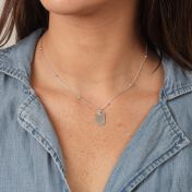 Classic Tag Necklace [Sterling Silver]