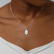 Sun Goddess Hexagon Necklace [Sterling Silver]