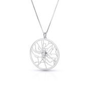 Precious Spot Map Necklace