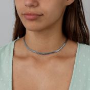 Madison Herringbone Necklace [Sterling Silver]