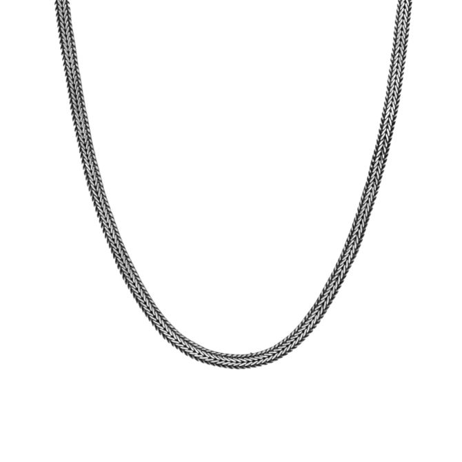 Madison Herringbone Necklace [Sterling Silver]