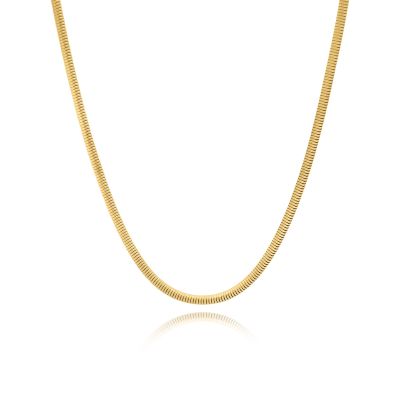 Snake Chain Necklace [Gold Plated]