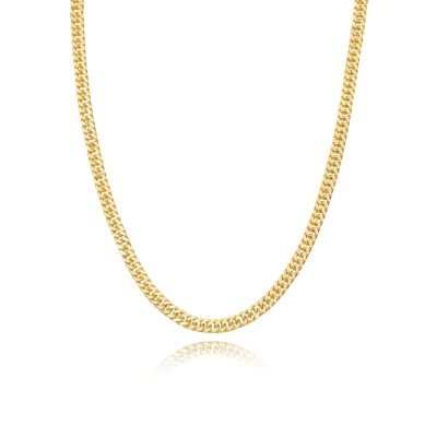 Cuban Link Chain Necklace [Gold Plated] - 6MM
