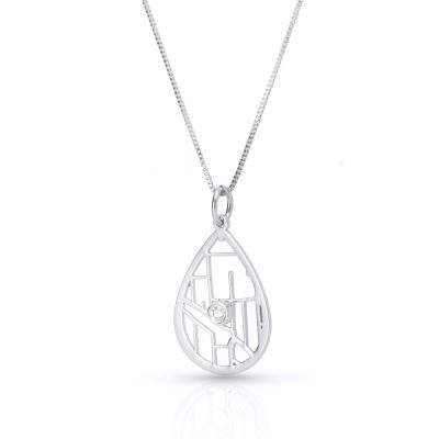 Cherished Spot Map Necklace