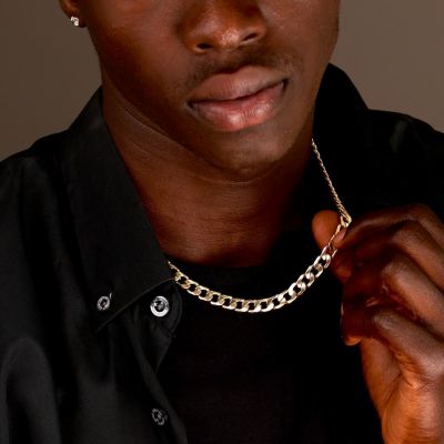 Cuban Link Chain Necklace [Gold Plated] - 8MM