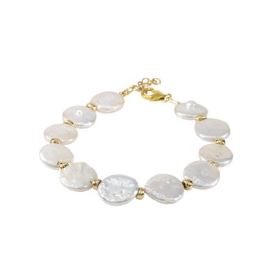 Ocean Dreams Pearl Bracelet - Gold Plated