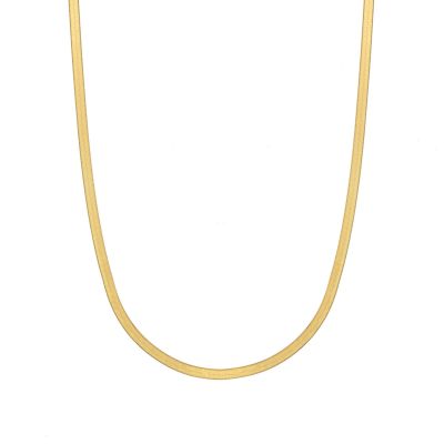 Katherine Herringbone Necklace [18K Gold Vermeil]