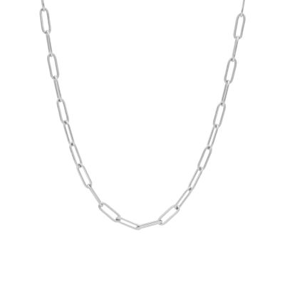 Classic Paperclip Necklace - Sterling Silver