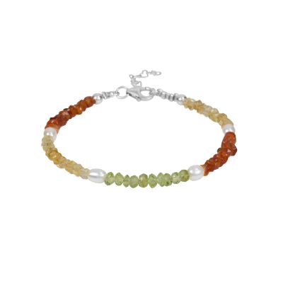 Gemstone Synergy Bracelet - Sterling Silver