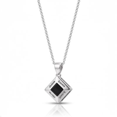 Sacred Name Necklace with Nano Bible [Silver]