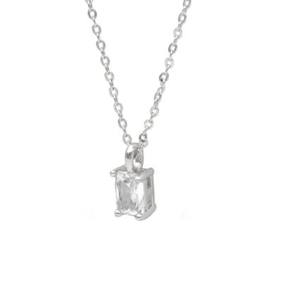 Nature Love Necklace - White Crystal