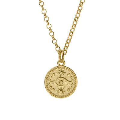 Hermes Evil Eye Necklace