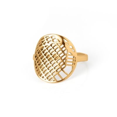 Precious Spot Map Ring [18K Gold Plated]