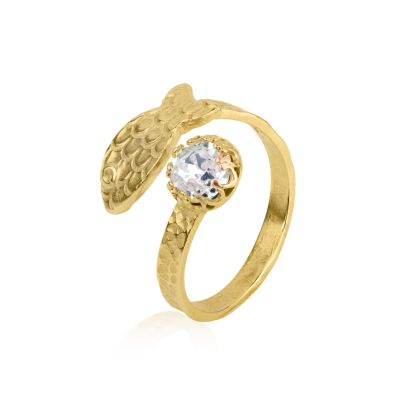 Golden Fish Ring