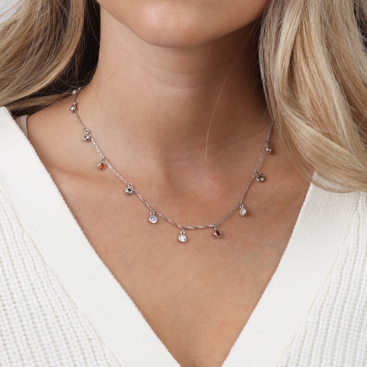 Happiness Galore Necklace [Sterling Silver]