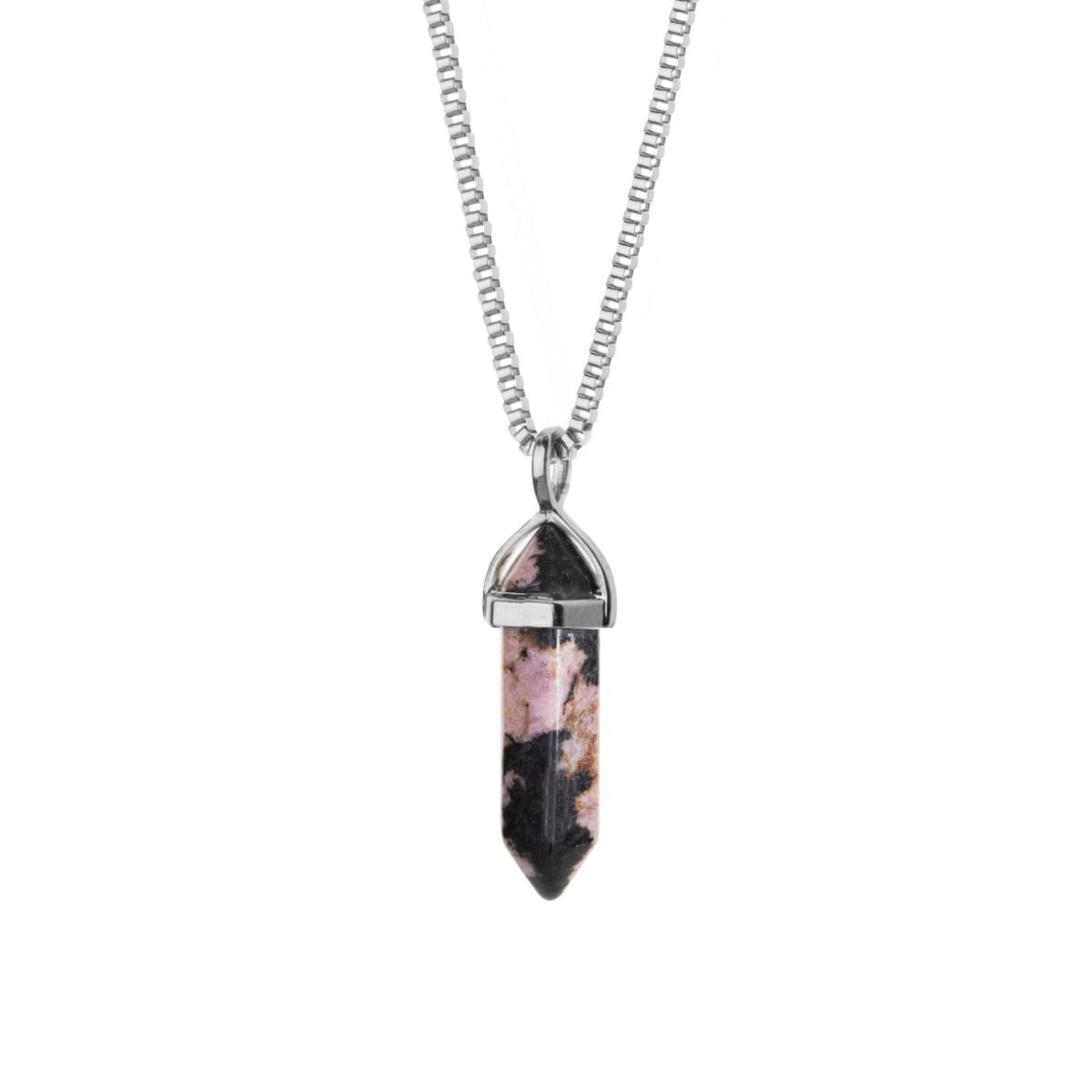 Lucky Aura [Pink Jasper] Necklace