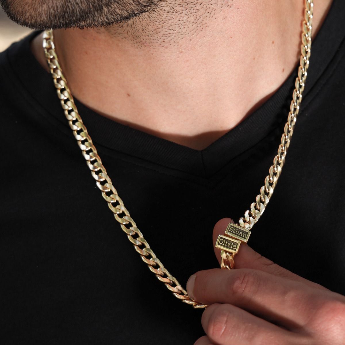 Cuban Link Chain Gold Custom Chains For Men Btaillo Design