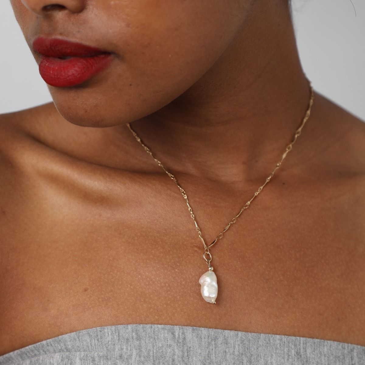 Baroque Pearl Necklace