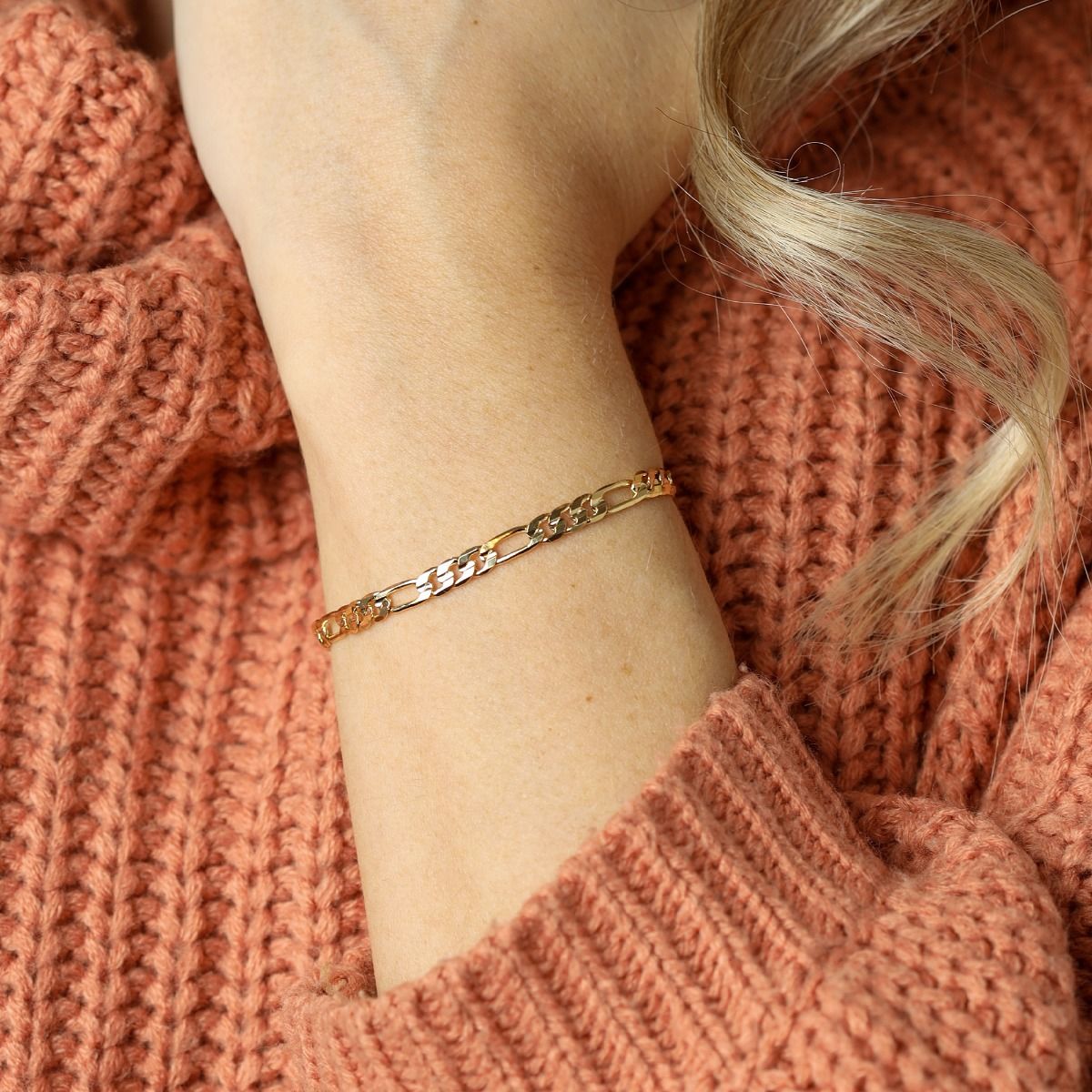 Figaro-style Decorative Bracelet