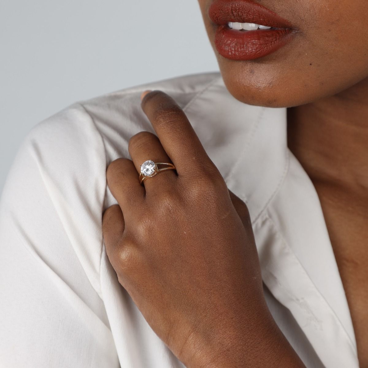 Bright Sky Birthstone Ring
