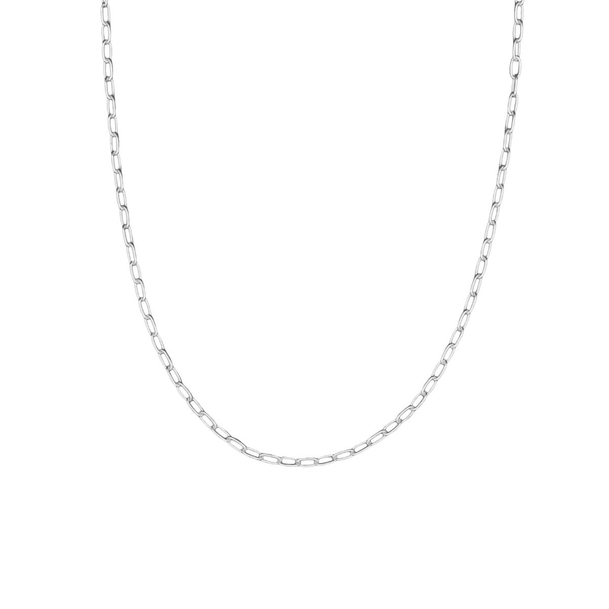 Lyra Delicate Link Chain Necklace [Sterling Silver]