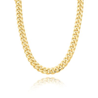 Cuban Link Chain Necklace [Gold Plated] - 10MM