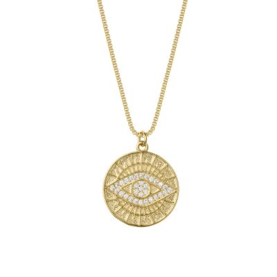 Zeus Evil Eye Necklace