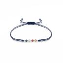 Blue String Wristband