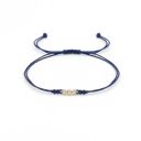 Blue String Wristband
