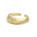 gold plated over brass