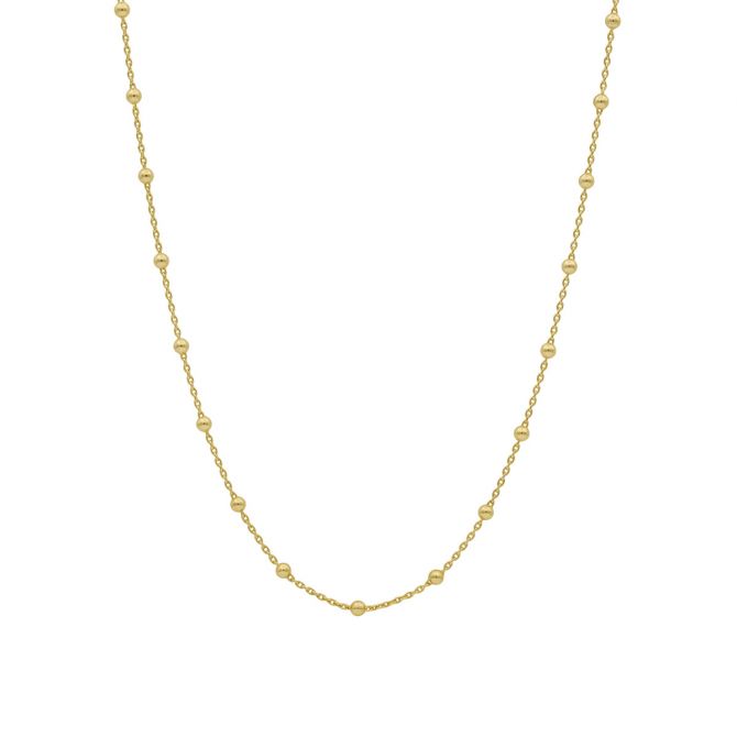 Connected Chain Necklace [18K Gold Vermeil]