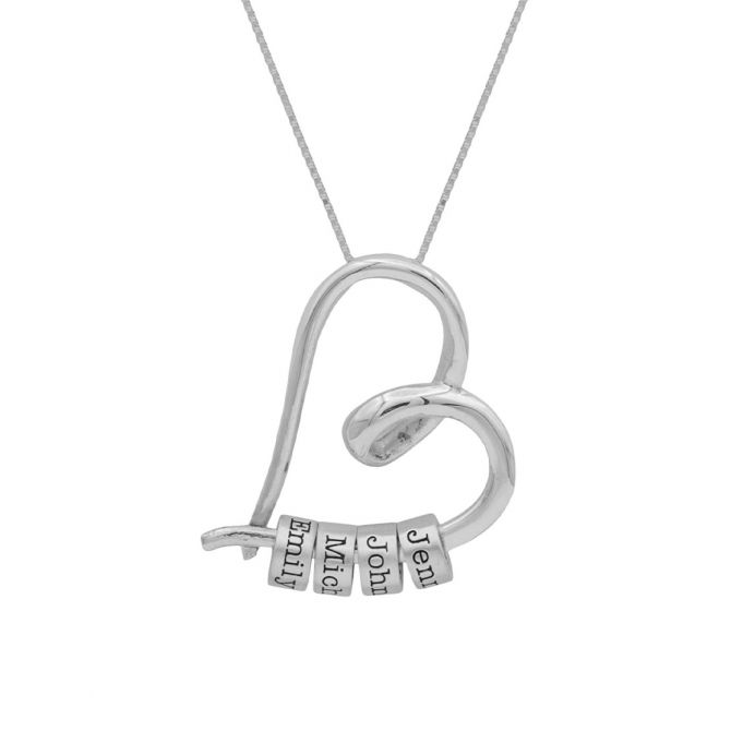 Heartbound Name Necklace [Sterling Silver]