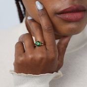 Bright Sky Birthstone Ring