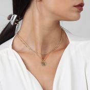 Happy Blossom Birth Flower Necklace [18k Gold Plated]