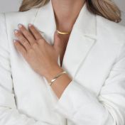 Ann Herringbone Bracelet