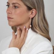 Harmony Pink Pearl Earrings [Sterling Silver]