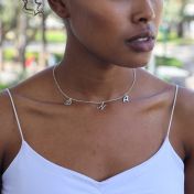 Initials Necklace [Sterling Silver]